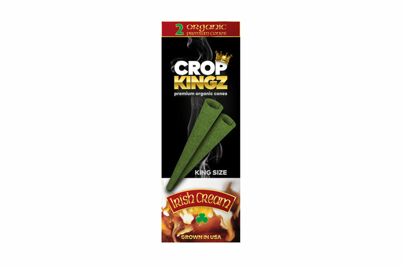 Crop Kingz King Size Hemp Cones Irish Cream
