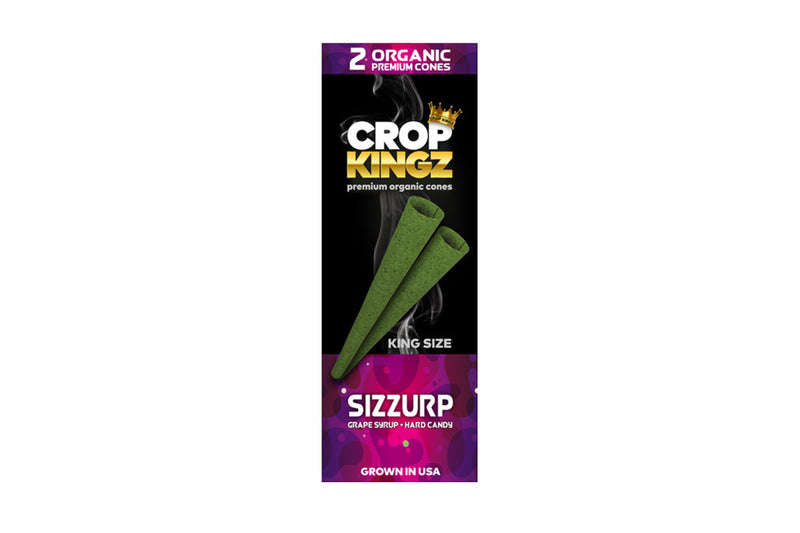 Crop Kingz King Size Hemp Cones Sizzurp