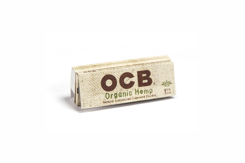 OCB Organic Hemp 1 1/4 Papers & Rolling Tips