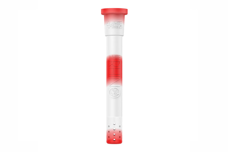 Adjustable Silicone Downstem White & Red