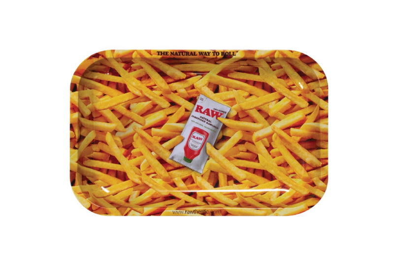 Raw French Fry Rolling Tray